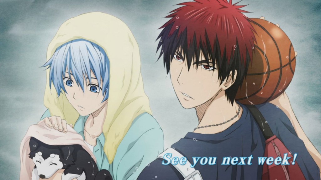 Kuroko no Basket Episode 16 ending card