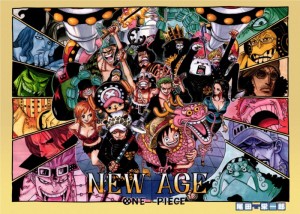 One Piece Chapter 693 Colour Page